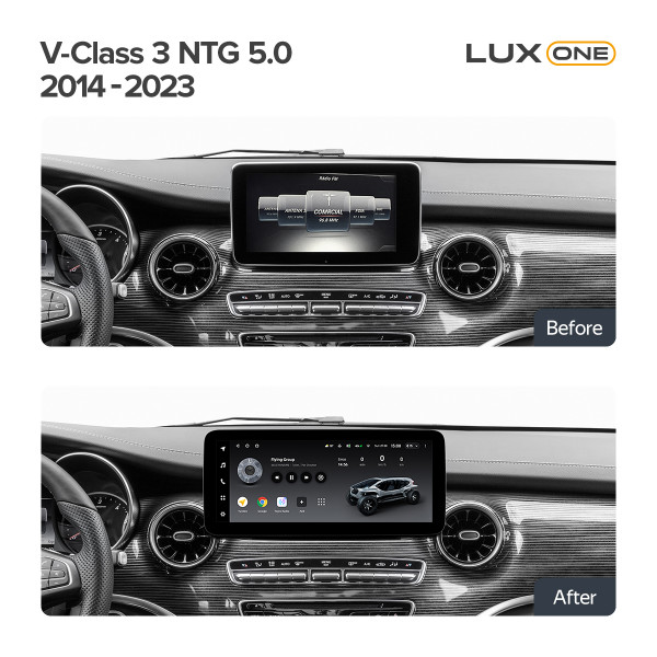 Мультимедиа Mercedes V klasse /W447/ teyes LUX ONE