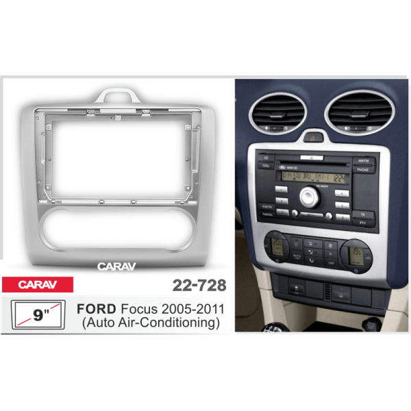 Комплект для установки FORD Focus 2005-2011 AUTO A\C 