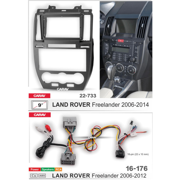 Комплект для установки LAND ROVER Freelander 2006-2014