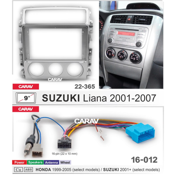 Комплект для установки SUZUKI Liana 2001-2007